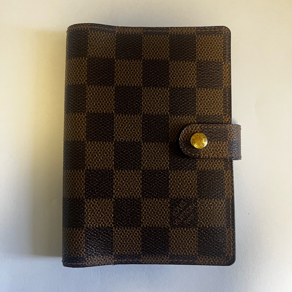 Louis Vuitton Brown Checkered Wallet